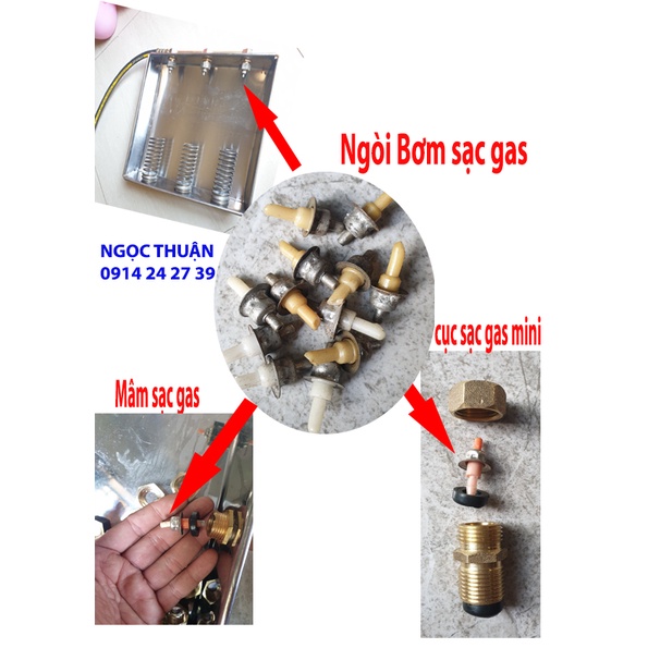 Vòi Bơm Sạc gas