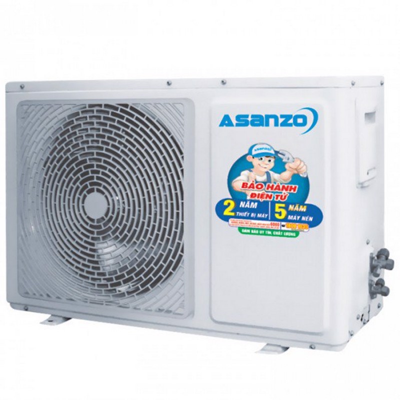 Điều hòa Asanzo 1 chiều 9000BTU S09N66 phù hợp với diện tích dưới 15m2