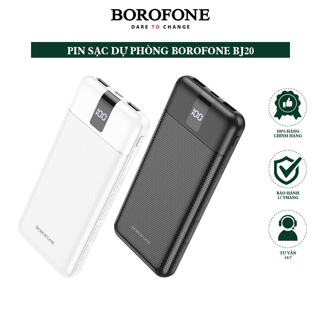 Pin sạc dự phòng Borofone BJ20 10.000mAh - AK Mobile