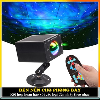 Đèn led trang trí cho phòng karaoke, đèn nền kết hợp với đèn nháy theo nhạc đèn bay phòng
