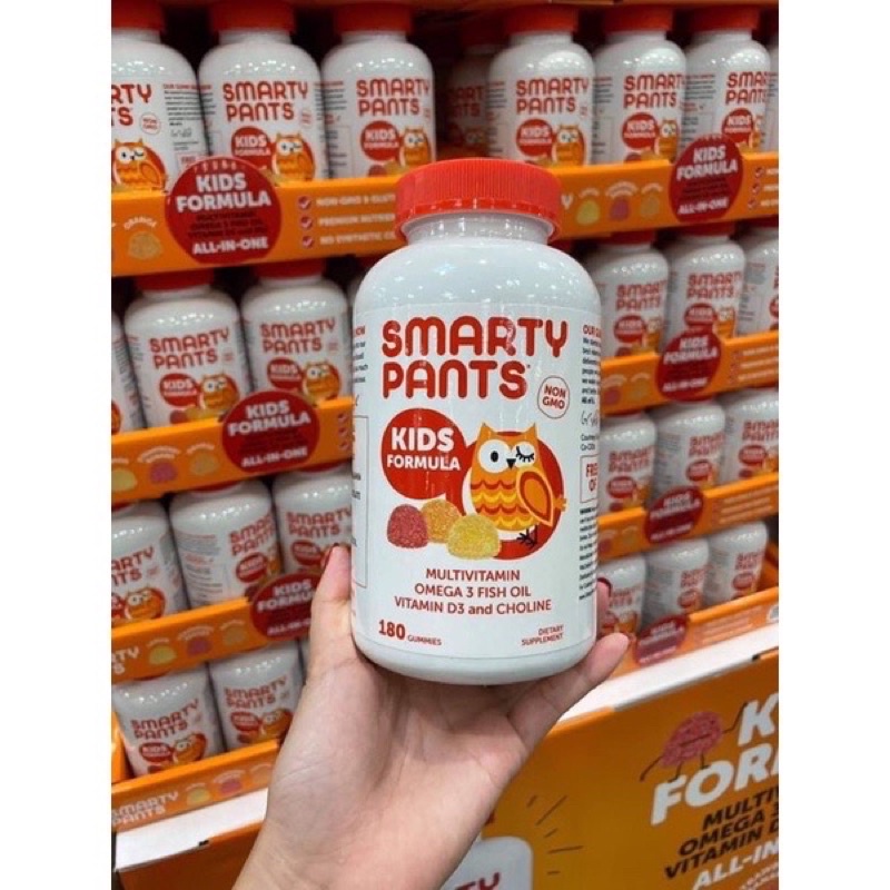 KẸO DẺO SMARTY PANTS KID VITAMIN 180V (t9/2023)