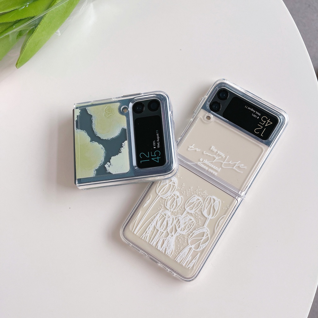 Ốp Điện Thoại Chống Sốc Nhiều Màu Sắc Cho Samsung Z Flip 3 5G zflip3