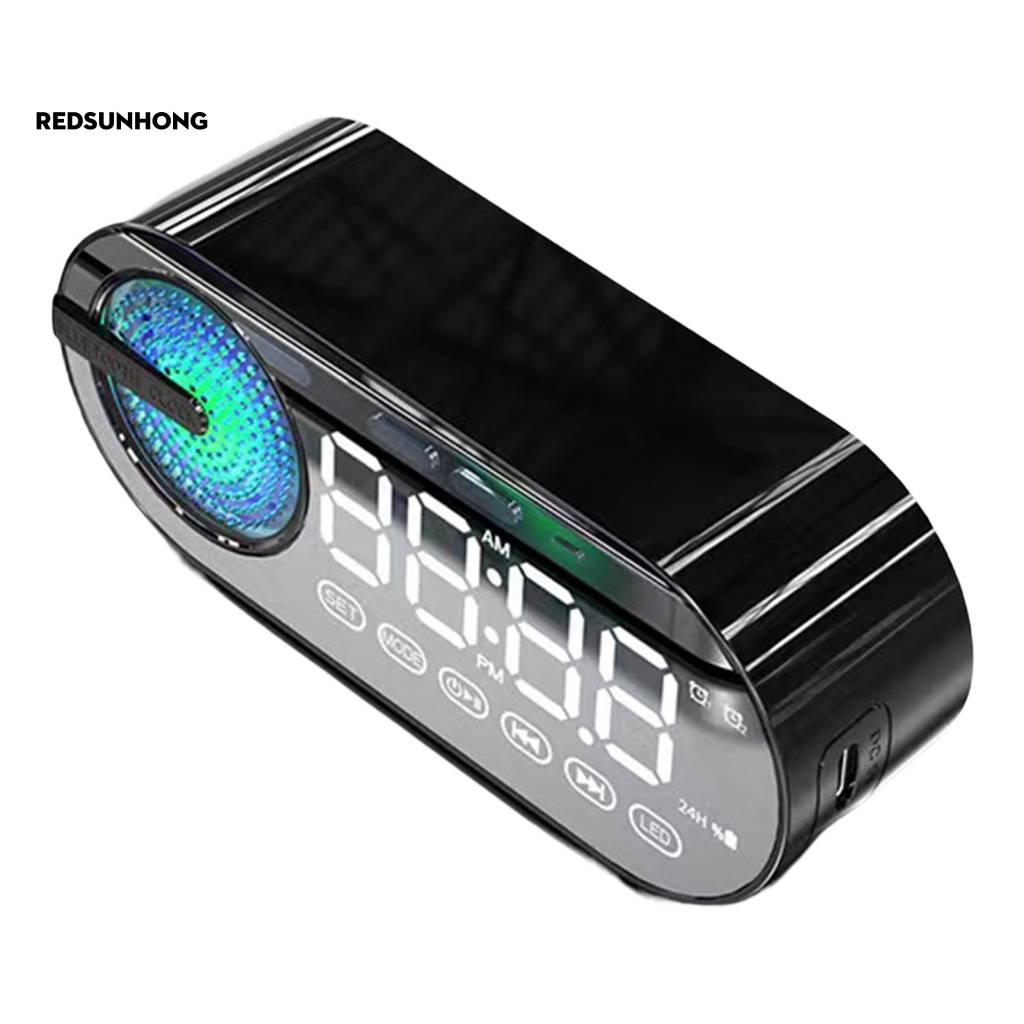 Loa Bluetooth 5.0 Kiêm Đài FM Có Thể Sạc Lại Cho Gia Đình