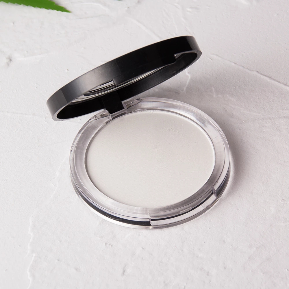 Brighten Pressed Powder Makeup Lasting Matte Face Contour Oil-Control Concealer White Compact Powder Highlighter