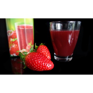 [FREESHIP XTRA] [⇩20%] Nước ép Dâu tây Đà Lạt chai 500ml 🍓🍓