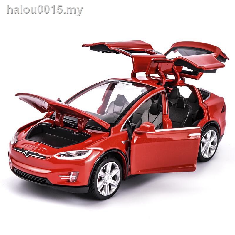 Tesla Mô Hình Xe Hơi Đồ Chơi Bằng Hợp Kim Tỉ Lệ 1: 32 Cho Bé Trai