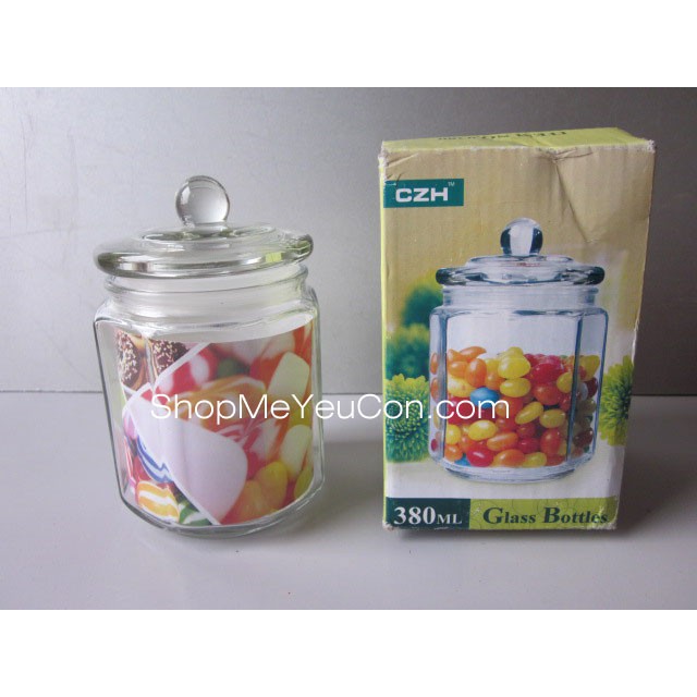 LỌ GIA VỊ THỦY TINH 380ML 9380