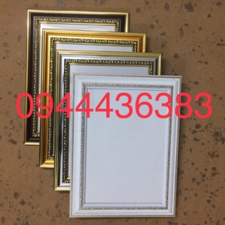 10 khung bằng khen A4 mặt kính + 20 đinh 3 chân