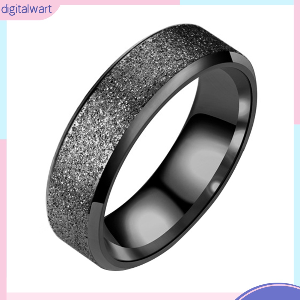 {digitalwart} Nhẫn Cặp Đôi Mặt Nhám Thời Trang Dự Tiệc Dành Cho Nam Và Nữ