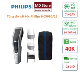 Tông đơ cắt tóc cao cấp Philips HC5690/15 – bảo hành 24 tháng - sieuthi_dogiadunghn