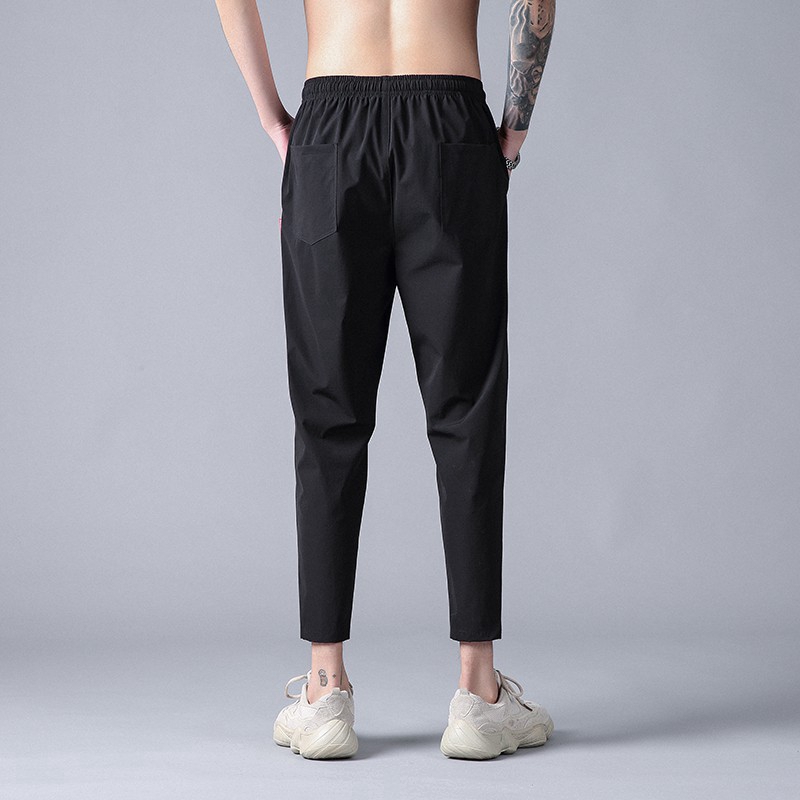 Quần dài chất liệu co giãn phong cách Hàn Quốc thời trang cho nam | BigBuy360 - bigbuy360.vn