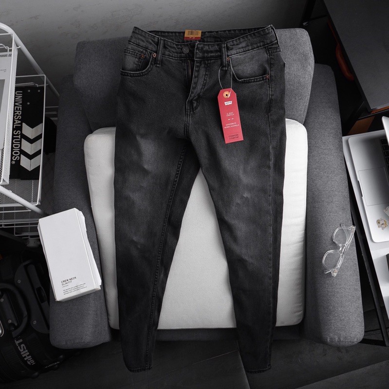 [⚡Sale shock⚡️] Quần jean nam dáng đứng xám đen xịn VNXK | BigBuy360 - bigbuy360.vn