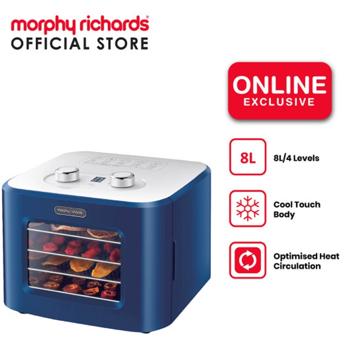 Máy sấy thực phẩm đa năng cao cấp Morphy Richards MR6255 - Công suất 400W