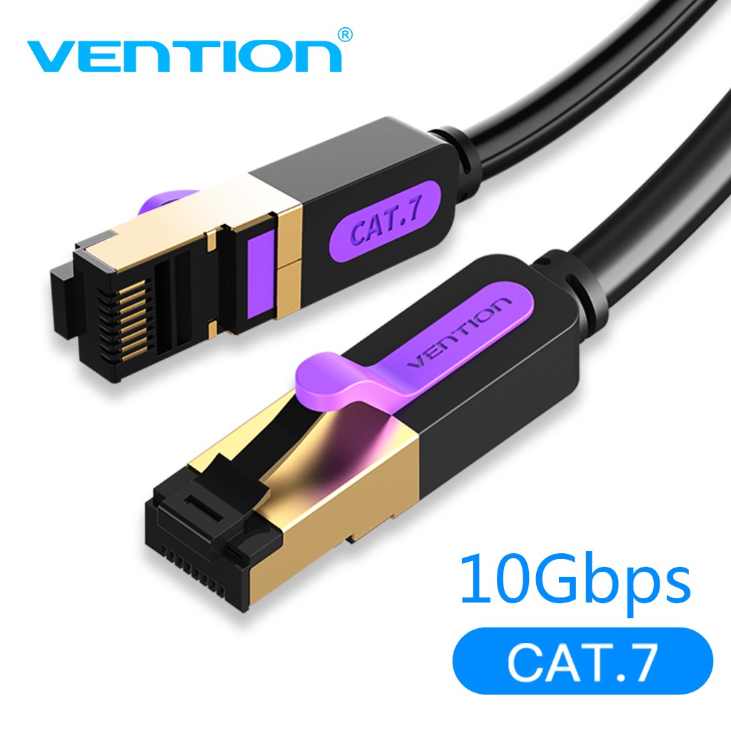 Dây cáp mạng VENTION LAN 10Gbps RJ45 SSTP CAT7 tốc độ cao