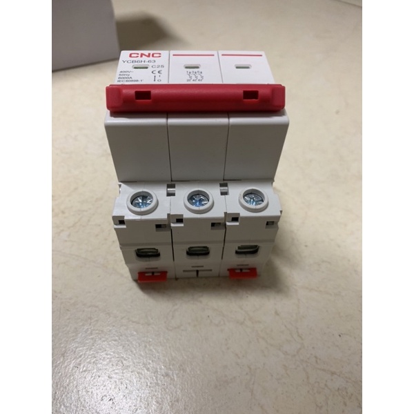 MCB 1 pha, 2 pha, 3 pha 6A-63A YCB6H-63