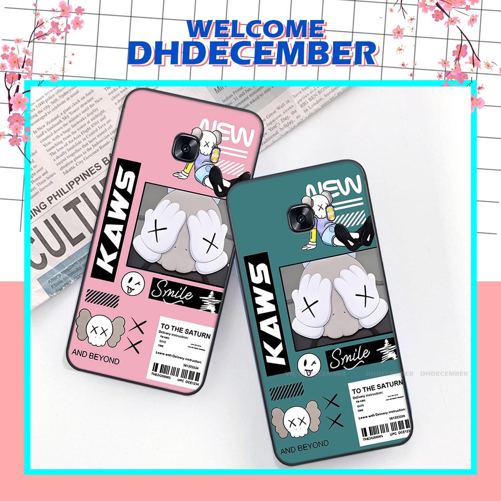 Ốp lưng Samsung Galaxy C9 PRO in hình gấu K@ws, gấu nâu, dor@emon RẺ- ĐẸP- BỀN