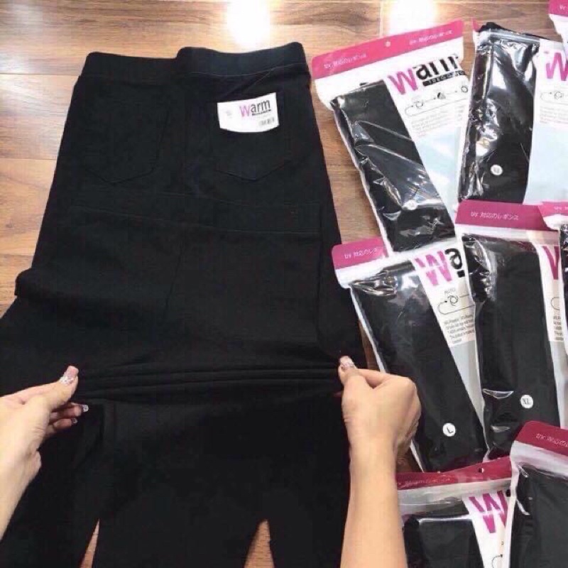 Quần Legging Warm Kèm Túi Zip | BigBuy360 - bigbuy360.vn