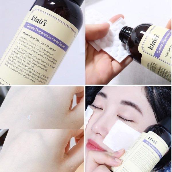 Nước Hoa Hồng Klairs Supple Preparation Facial Toner 180ml