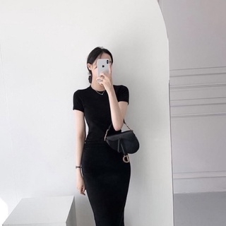 Đầm body nhún bụng(lựa live)209