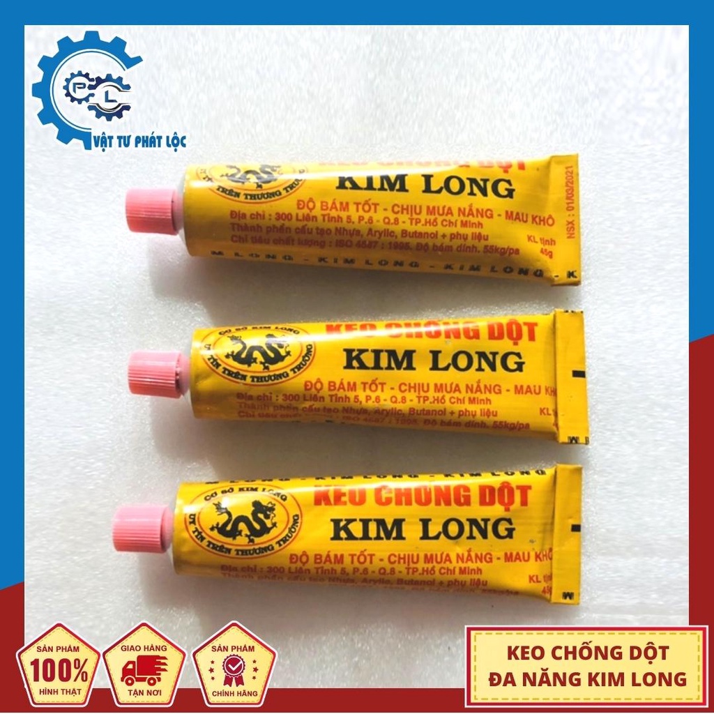 Keo chống dột Kim long- 45g tuýp