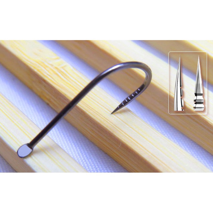 Set 11 móc câu cá bằng thép carbon chuyên dụng tiện lợi