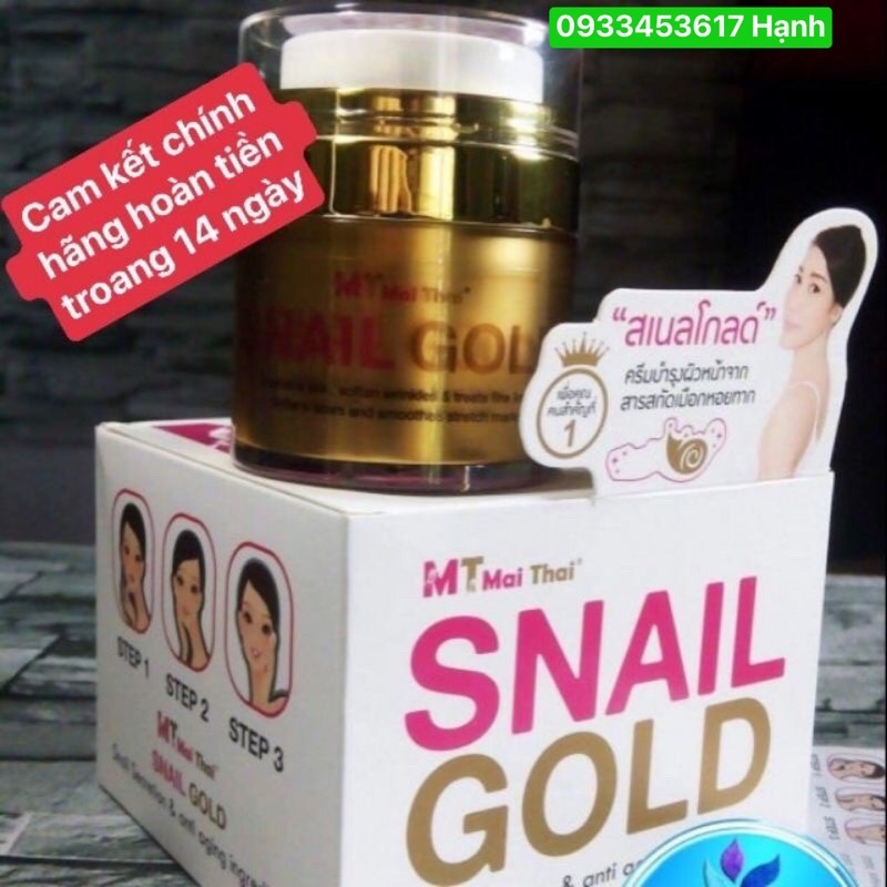 Kem Snail gold Mai Thai Thái Lan cam kết chính hãng ( Bill Hoàng Gia)