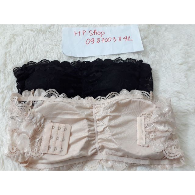 Áo lót cúp ngực ren - Áo bra ren quây cài khuy sau có đệm ngực 113