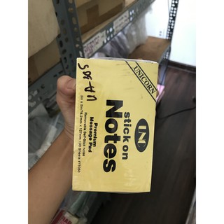 Giấy note UNC (3x2, 3x3, 3x5) vàng