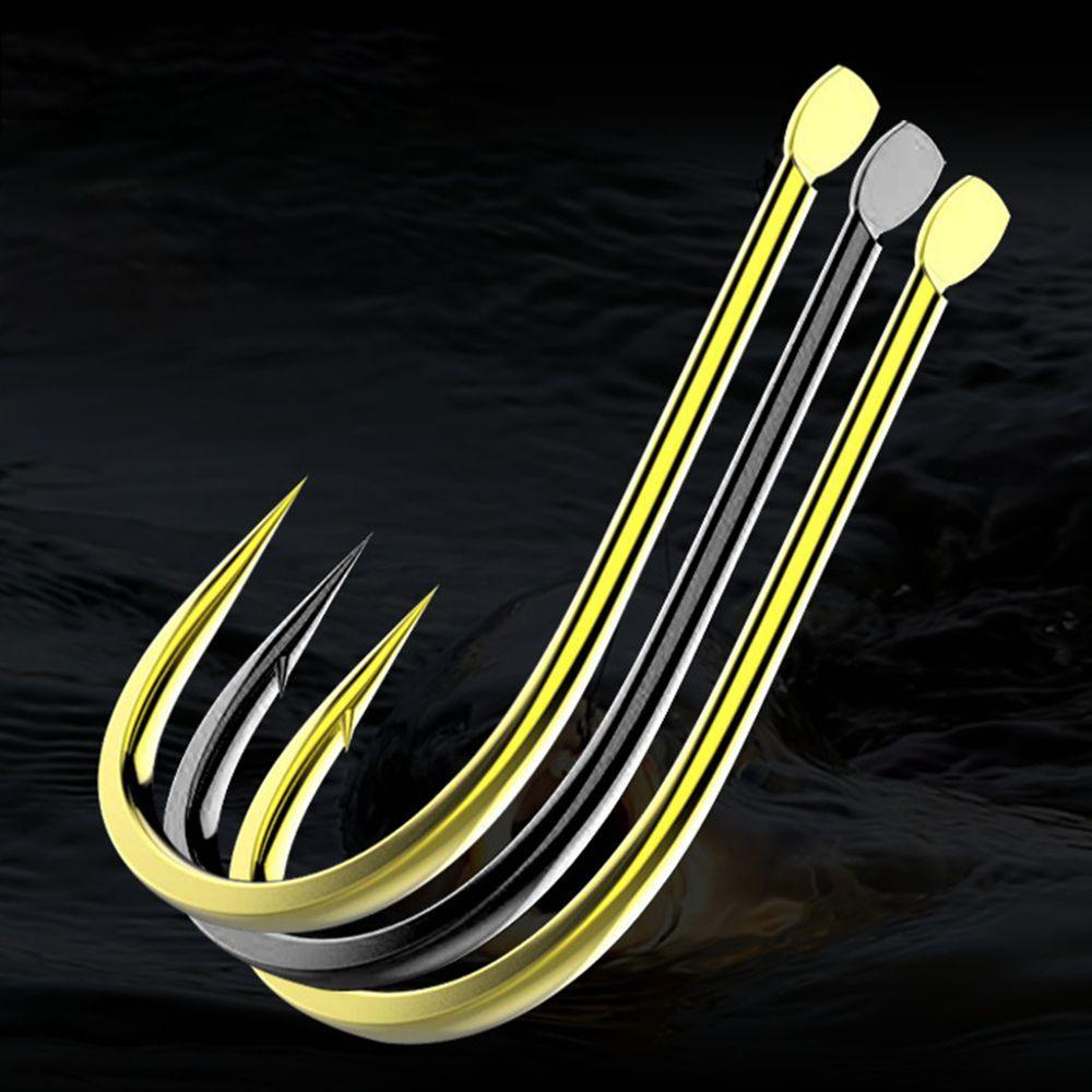 Set 500 Lưỡi Câu Cá Màu Đen Chất Lượng Cao