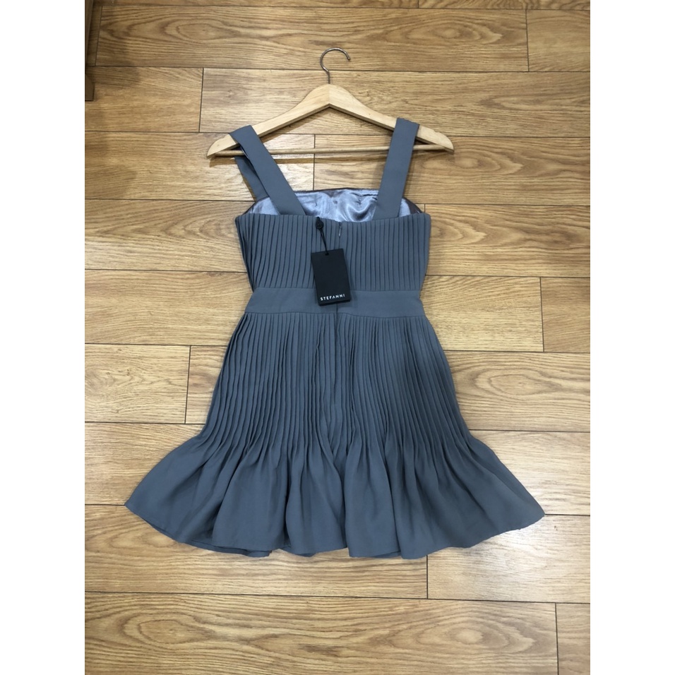 Váy xếp Ly - Stefanni "Màu Grey"