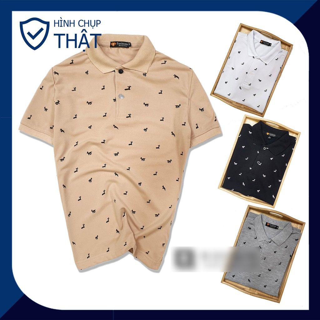 Áo thun nam polo NB004 -  Chất liệu cotton cá sấu, form suông basic thoáng mát, thoải mái