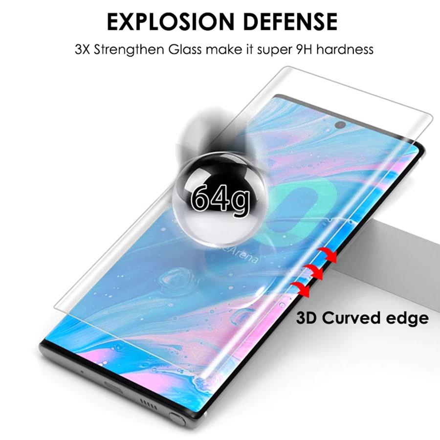 Kính Cường Lực Trong Suốt Cho Samsung Galaxy S20 Plus Ultra S20 S10 Plus S10 Note 10 10 Note 9 Note 8 S9 S8 S7Edge