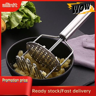 Allinit [Có Ga]Allinit Dụng cụ nghiền khoai tây chất liệu inox bền bỉ dễ sử dụng bằng thép không gỉ đa năng Hải Lớp Tiện Lợi có tay cầm dài
