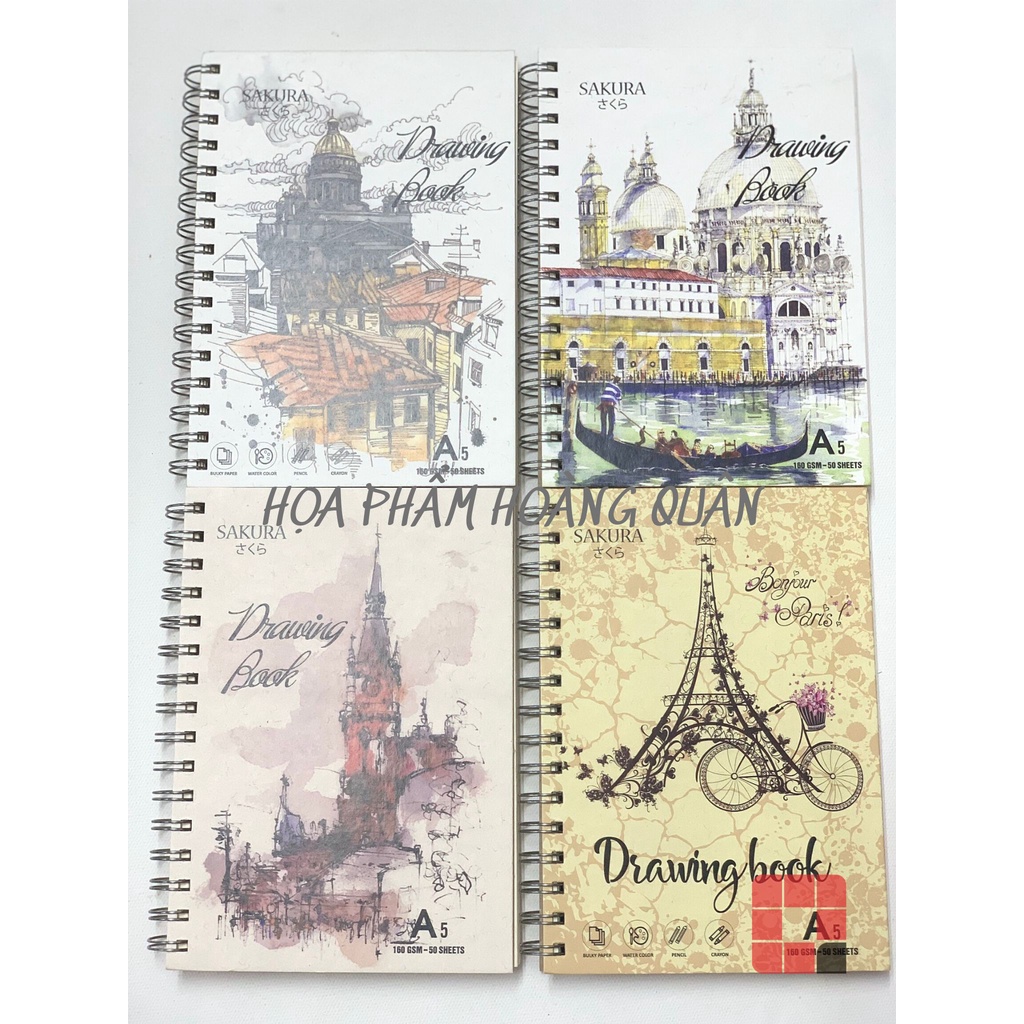 SỔ VẼ SAKURA