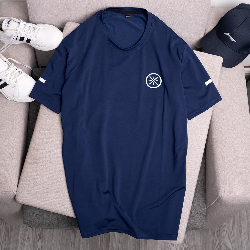 Áo Thun Nam Big Size ZENOMA 75-105kg Vải Thun Lạnh Mềm Mịn Co Dãn 4 Chiều Thoáng Mát-D034