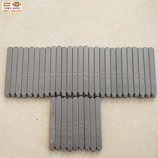 Bộ Đục Chữ Và Số 5mm - Xuôi