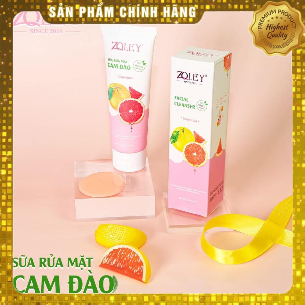 [Chính Hãng] Sữa Rửa Mặt Cam Đào Zoley 80ml