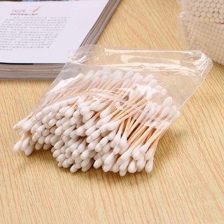 Combo 600 que tăm bông gỗ cao cấp