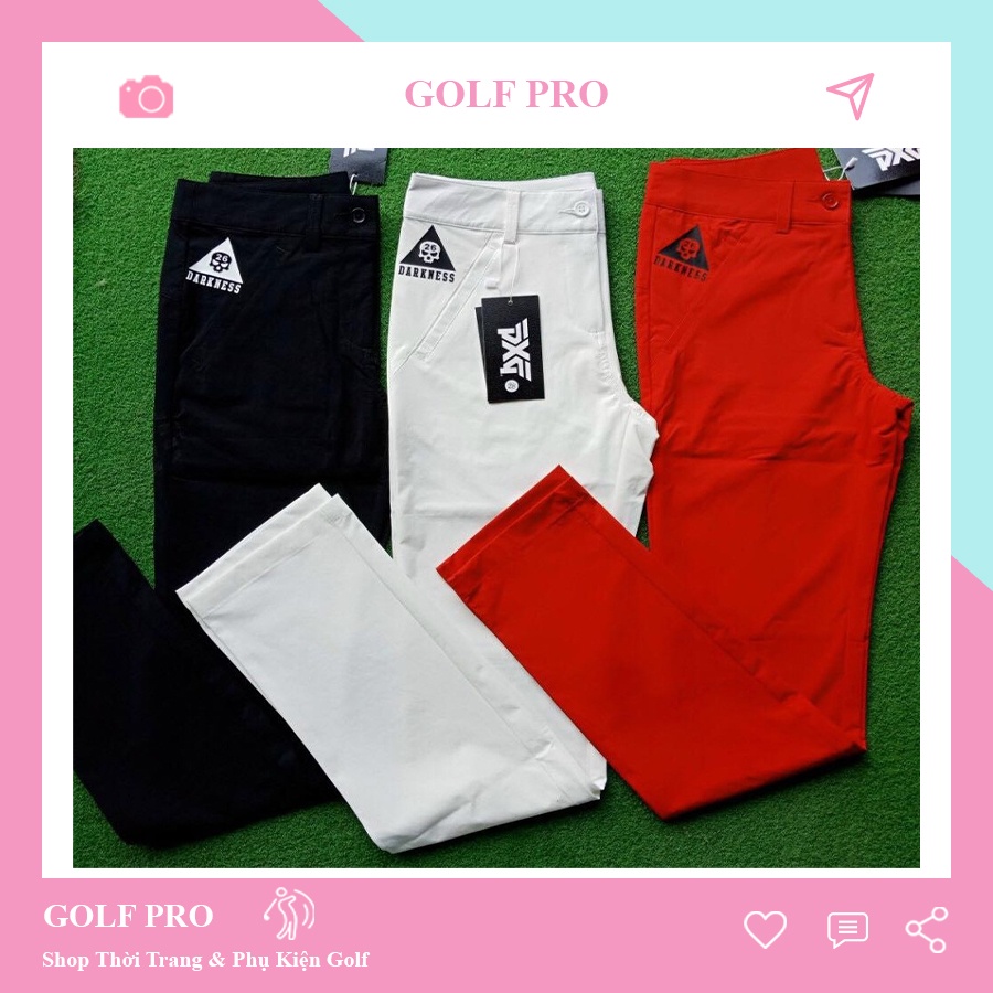 Quần golf nữ dài PXG phong cách thể thao chất vải siêu mềm nhanh khô thoáng khí GOLF PRO QN003