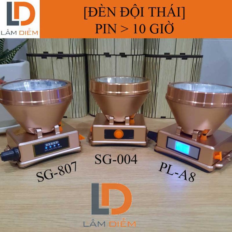 ĐÈN PIN ĐỘI ĐẦU SIÊU SÁNG CÔNG SUẤT LỚN PIN LÂU