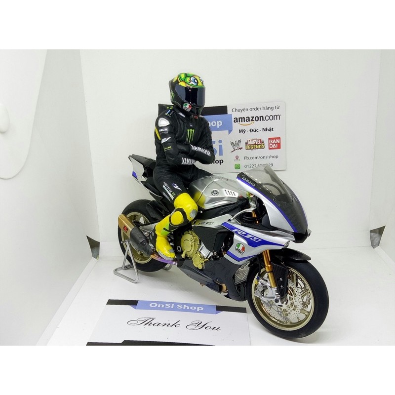 Mô hình nhân vật kèm nón  rossi monster handmade tỉ lệ 1/12