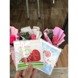Bó hoa sáp 1 bông mẫu điệu đà ( Ảnh thật 💯%)