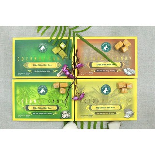 KẸO DỪA MỀM DẺO Cocofarm 4 vị - Hộp 400g