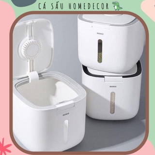 Thùng đựng gạo loại to cao cấp ecoco 5kg 10kg