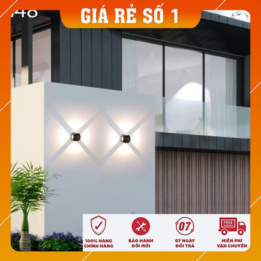 Giá Rẻ Số 1 Đèn trang trí hắt tường 4 chiều - 12w chống nước G48