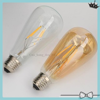 Bóng đèn freeship bóng đèn led edison t64 4w đui e27 mã t64