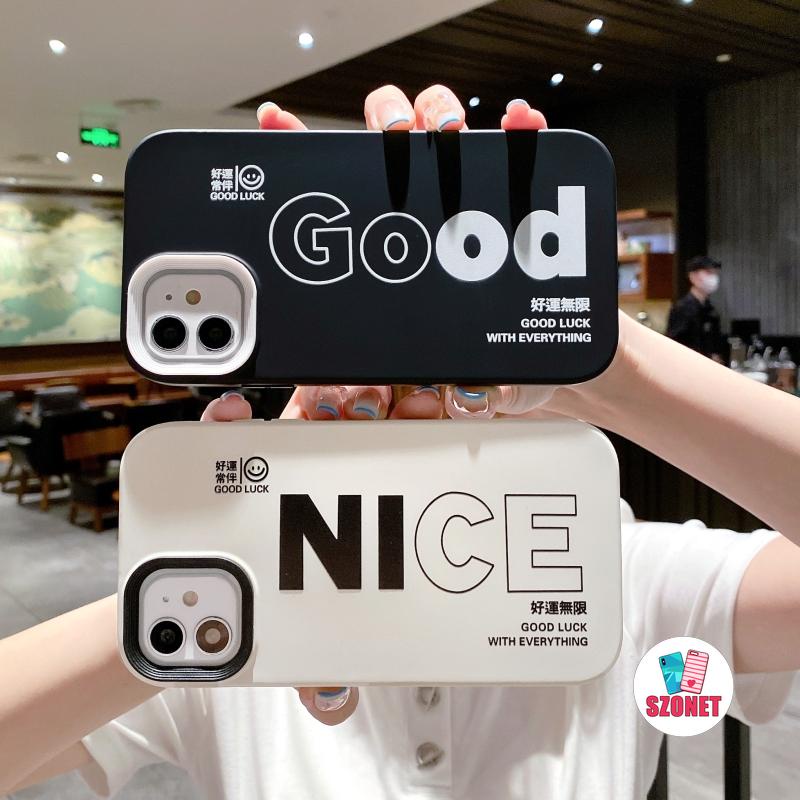 Ốp Điện Thoại Chống Sốc 2 Trong 1 in Chữ Tiếng Anh Cho iPhone 14 13 12 11 Pro Max Mini XS XR X 8 7 6 6S Plus + SE 2020