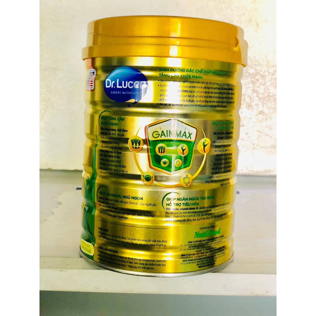 Sữa bột Dr.Lucen cho người gầy 900G