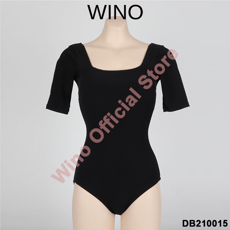 Bikini 1 mảnh giấu bụng vải thun co giãn 4 chiều, Đồ bơi nữ đi biển hở lưng cao cấp Wino Official Store