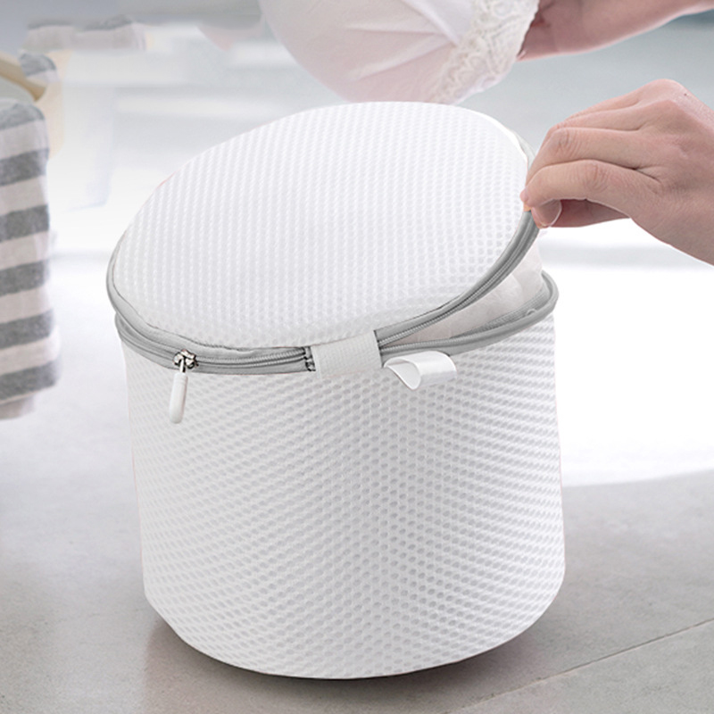 Túi lưới có dây khóa kéo dùng để giặt đồ lót chuyên dụng cho máy giặt đồ | BigBuy360 - bigbuy360.vn